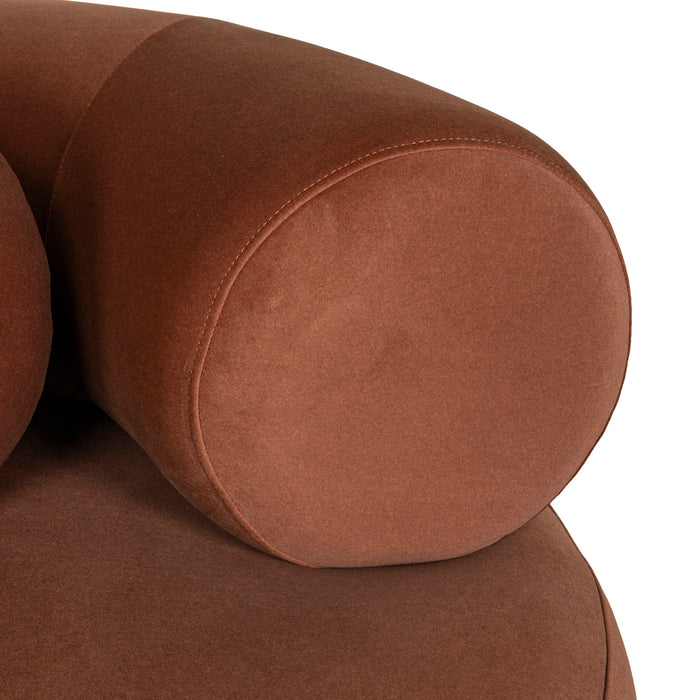 Nimbus 3 Seater Sofa - Burnt Brown