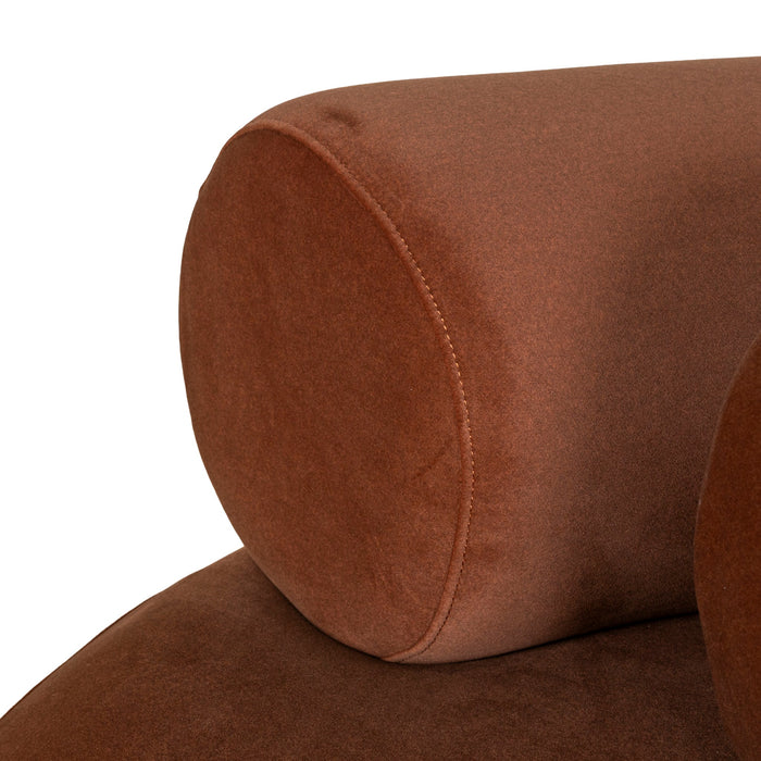 Nimbus 3 Seater Sofa - Burnt Brown