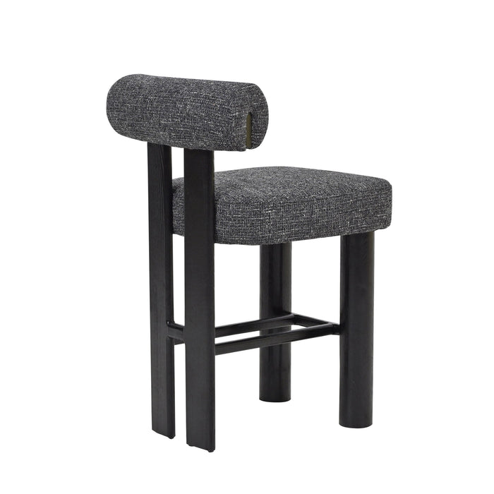Black Barstool - Field Charcoal (Set of 2)