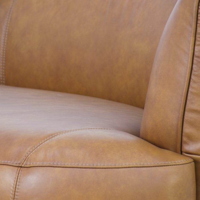 Arcova 3 Seater Sofa - Amber Tan Leather