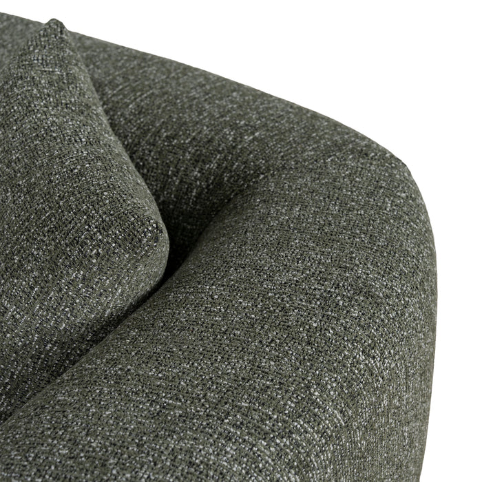 Roly Modular Left Chaise Sofa - Canopy Green