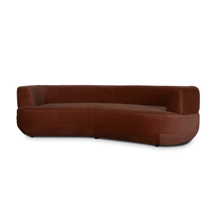 Roly 3 Seater Sofa - Burnt Brown