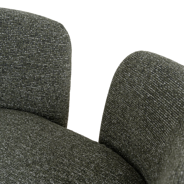 Milo Swivel Armchair - Canopy Green