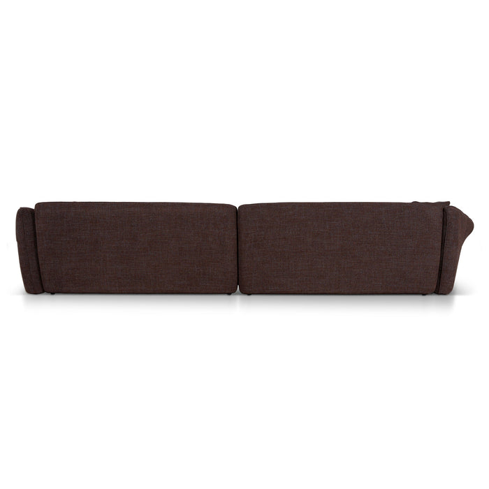 Orlan Right Open Sofa - Moss Brown