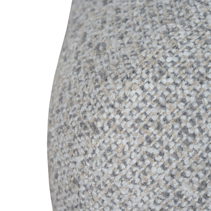 Liora Right Chaise Corner Sofa - Noah Silver Lining