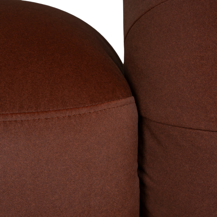Forma Swivel Armchair - Burnt Brown