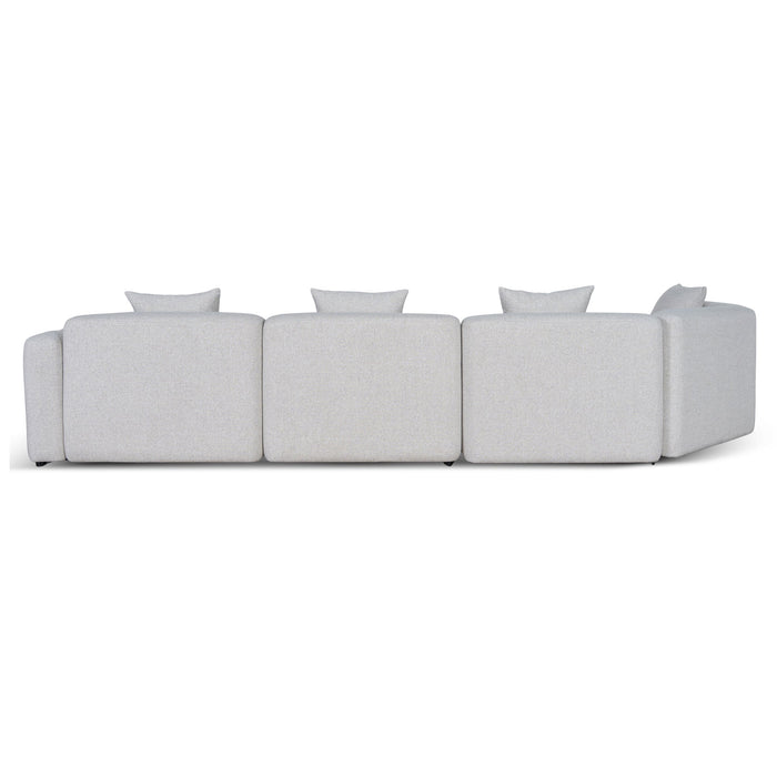 Vestra Right Arm Corner Sofa - Textured Beige