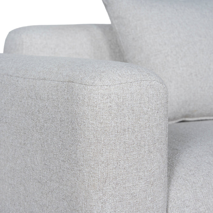 Vestra Left Arm Corner Sofa - Textured Beige