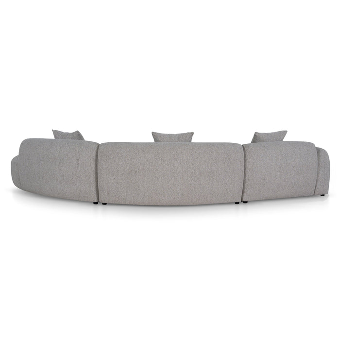 Rovena Right Chaise Modular Sofa - Mushroom Beige