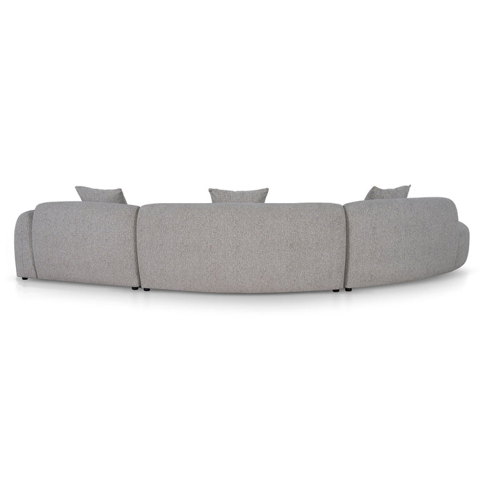 Rovena Left Chaise Modular Sofa - Mushroom Beige