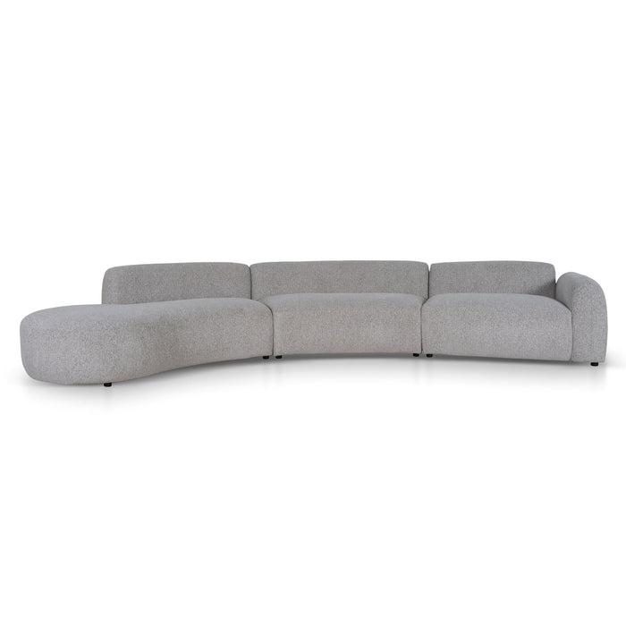 Rovena Left Chaise Modular Sofa - Mushroom Beige