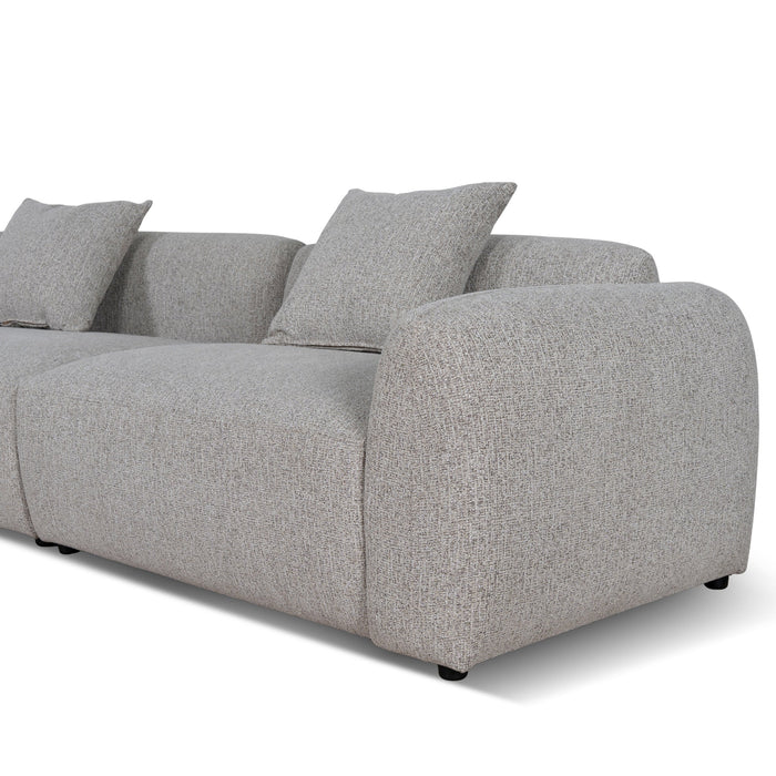 Rovena Left Chaise Modular Sofa - Mushroom Beige