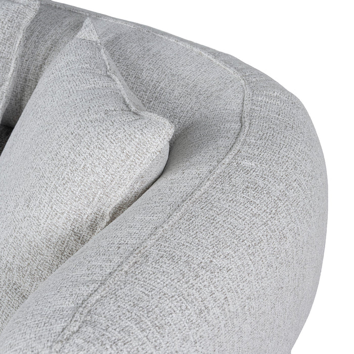 Rowe Left Chaise Sofa - Almond Beige