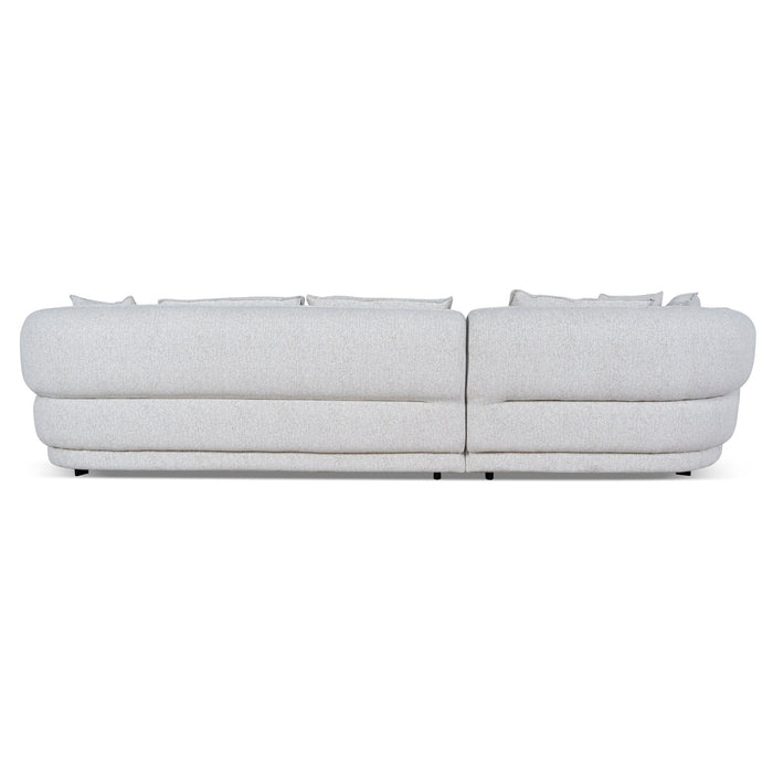 Rowe Left Chaise Sofa - Almond Beige