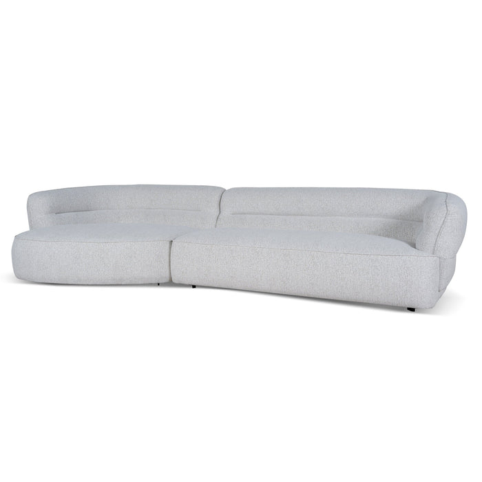 Rowe Left Chaise Sofa - Almond Beige