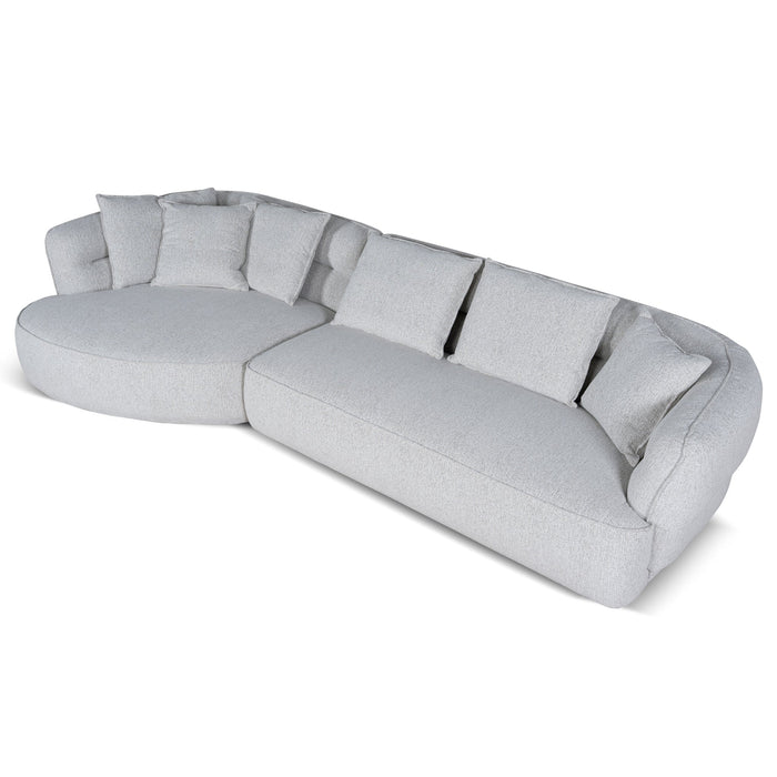 Rowe Left Chaise Sofa - Almond Beige