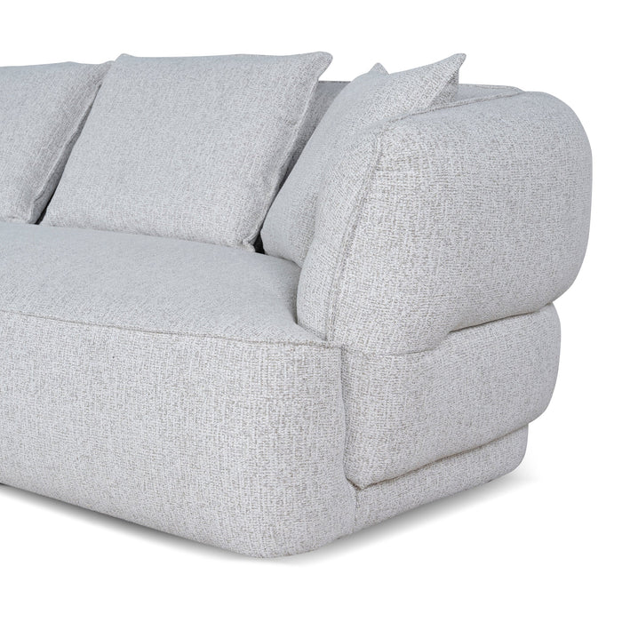 Rowe Left Chaise Sofa - Almond Beige