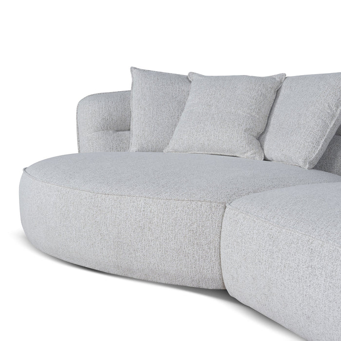 Rowe Left Chaise Sofa - Almond Beige