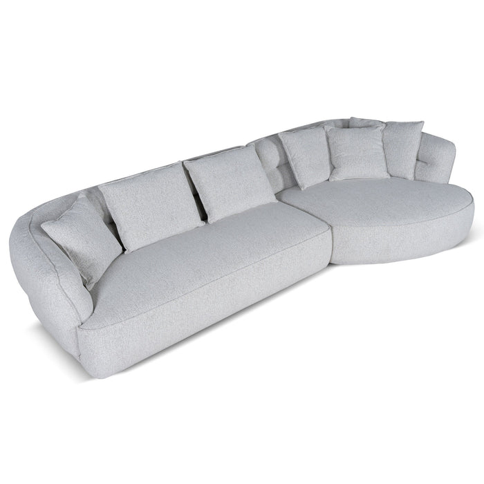 Rowe Right Chaise Sofa - Almond Beige