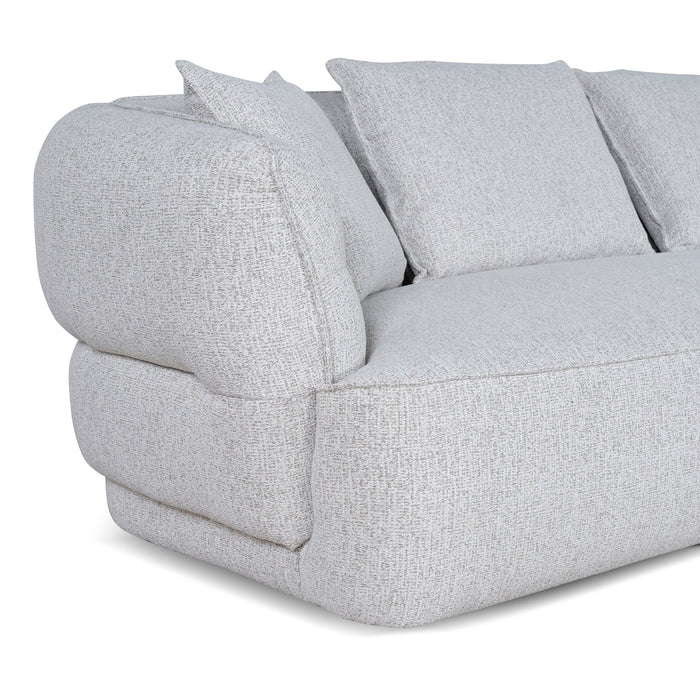 Rowe Right Chaise Sofa - Almond Beige