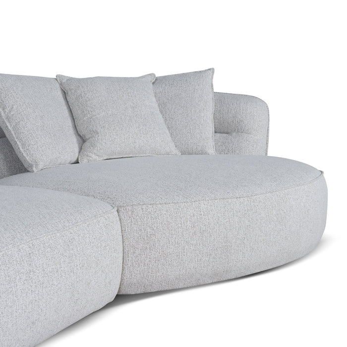 Rowe Right Chaise Sofa - Almond Beige