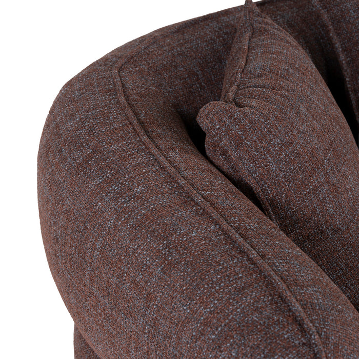 Rowe Right Chaise Sofa - Moss Brown