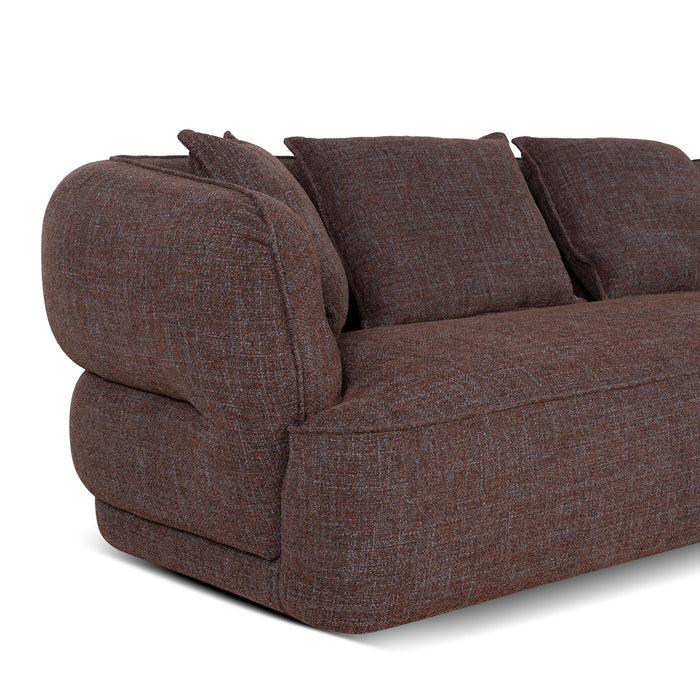 Rowe Right Chaise Sofa - Moss Brown