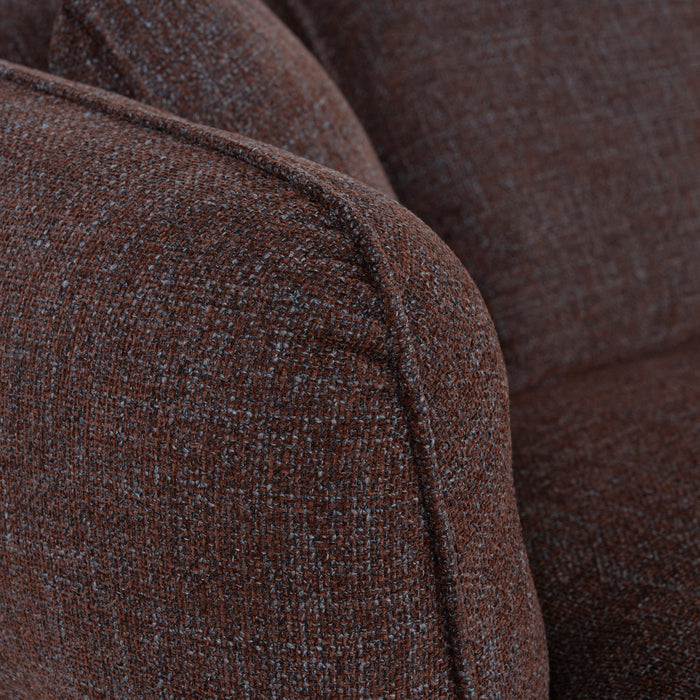 Rowe Right Chaise Sofa - Moss Brown