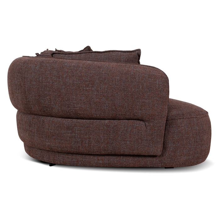 Rowe Left Chaise Sofa - Moss Brown