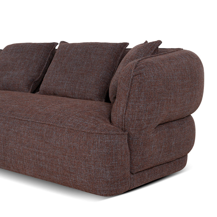 Rowe Left Chaise Sofa - Moss Brown