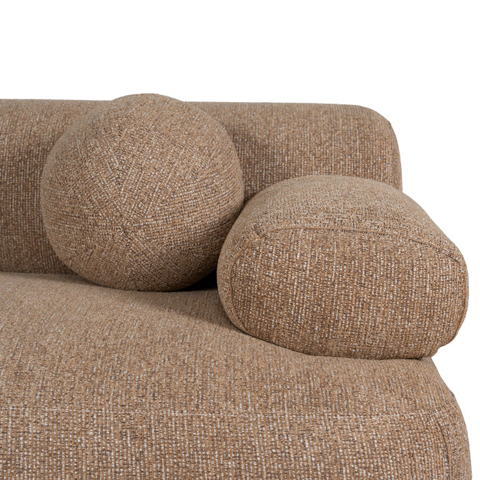 Solara 4 Seater Sofa - Almond Brown