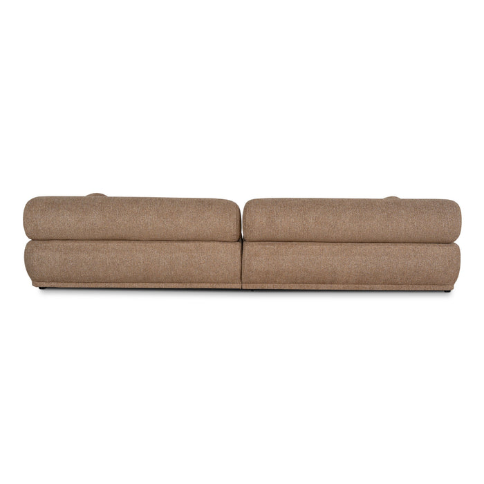 Solara 4 Seater Sofa - Almond Brown