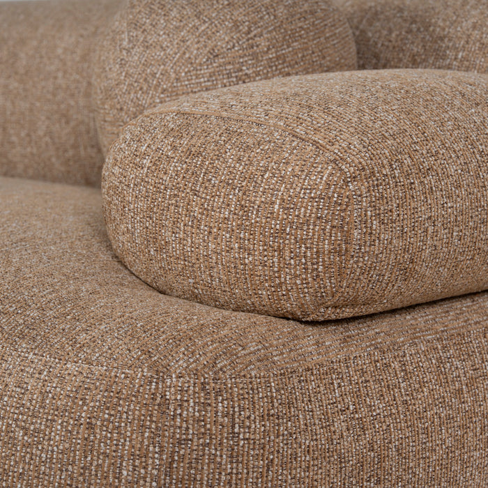 Solara 4 Seater Sofa - Almond Brown