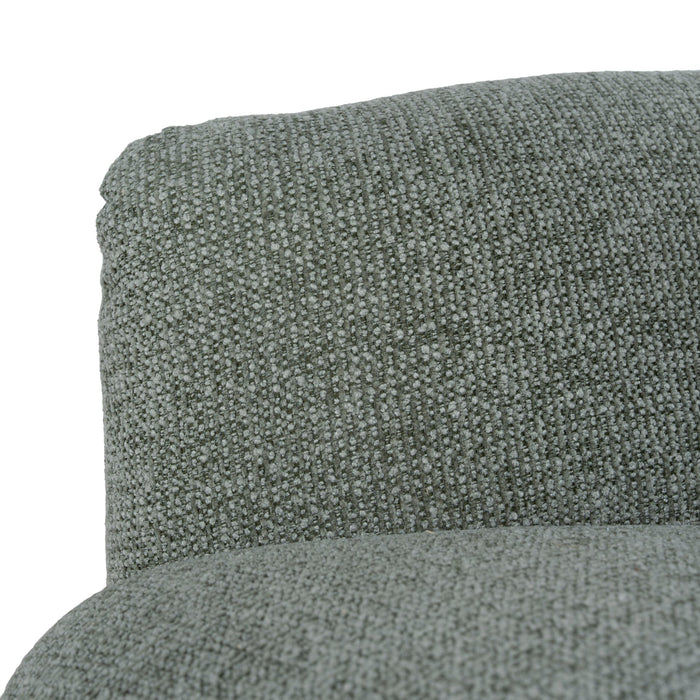 Esmora Swivel Armchair - Coral Light Green