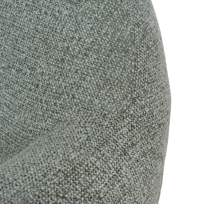 Esmora Swivel Armchair - Coral Light Green