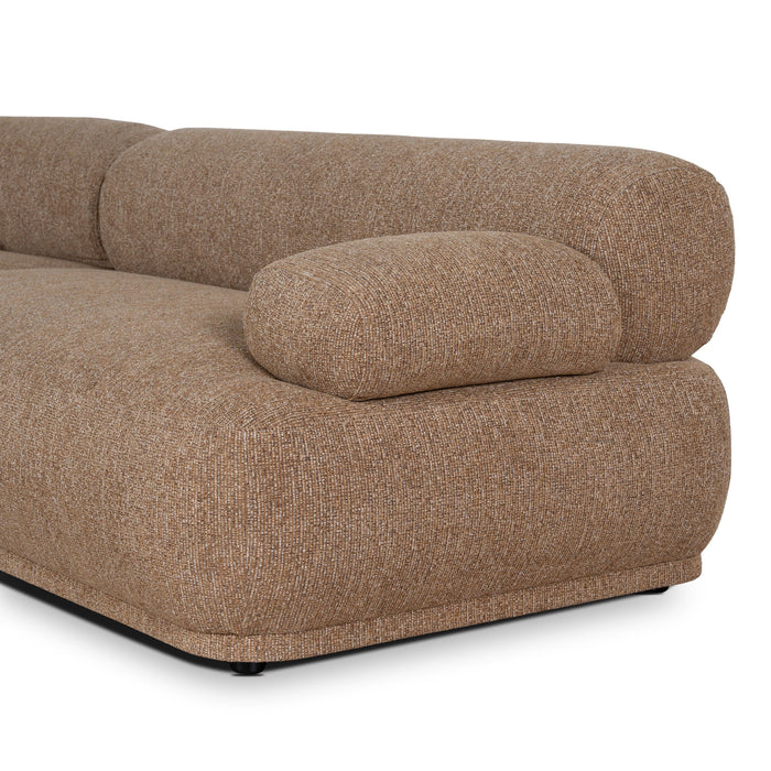 Solara Modular Corner Sofa - Almond Brown