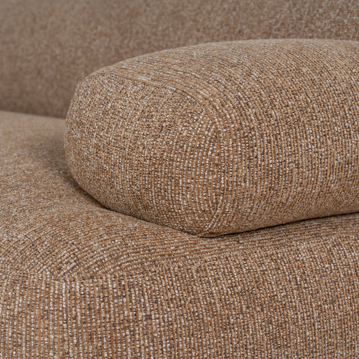 Solara Modular Corner Sofa - Almond Brown