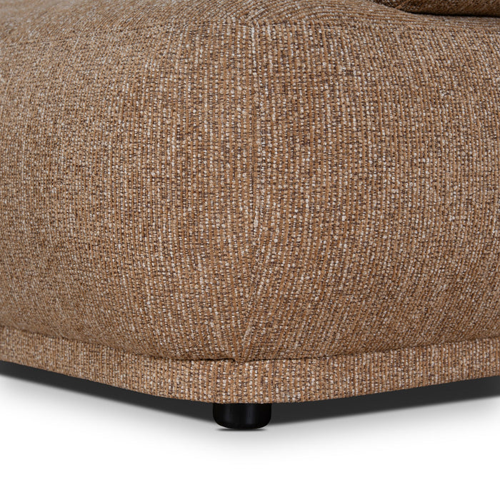 Solara Modular Corner Sofa - Almond Brown