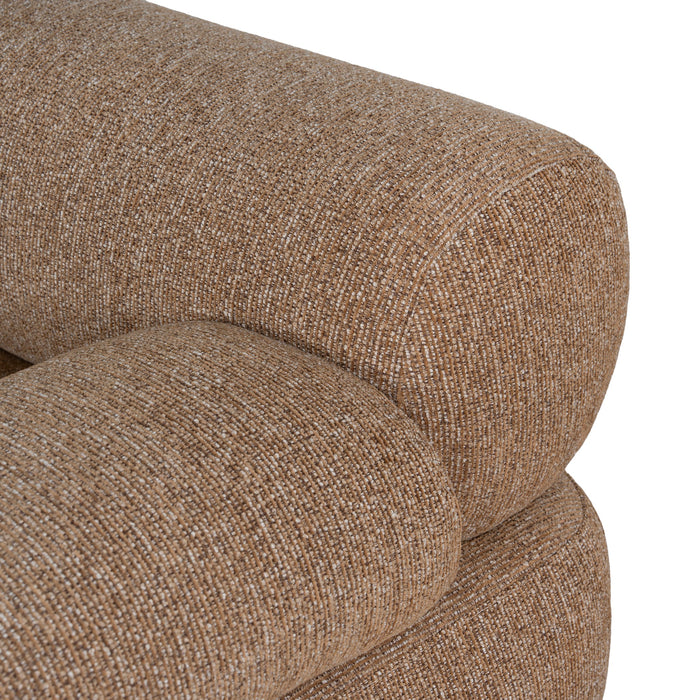 Solara Modular Corner Sofa - Almond Brown