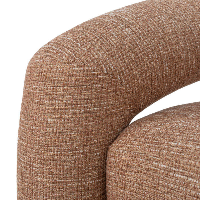 Zane Armchair - Russet Brown