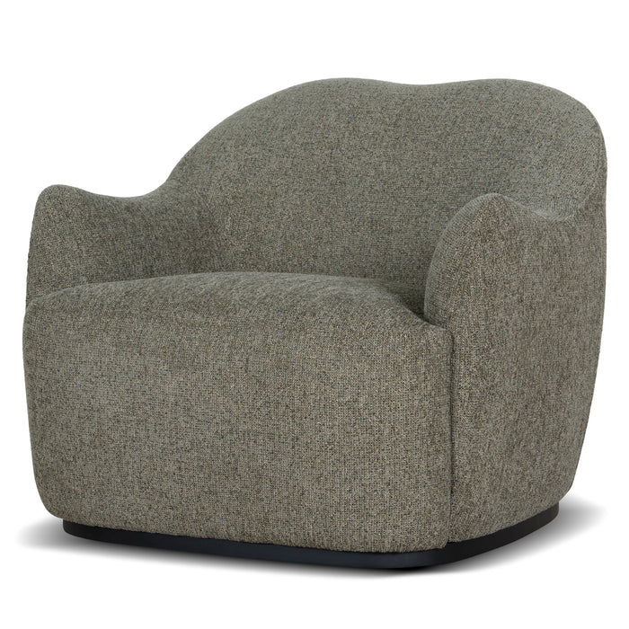 Alvis Fabric Armchair - Sea Green