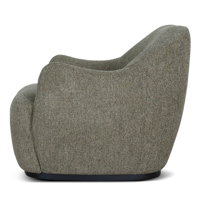 Alvis Fabric Armchair - Sea Green