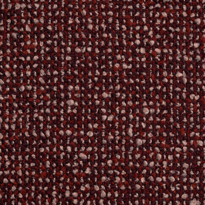 Eliska Fabric Lounge Chair - Autumn Red