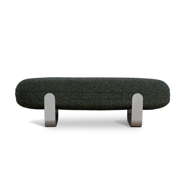 Callistia 1.5m Long Bench Seat - Duffle Green