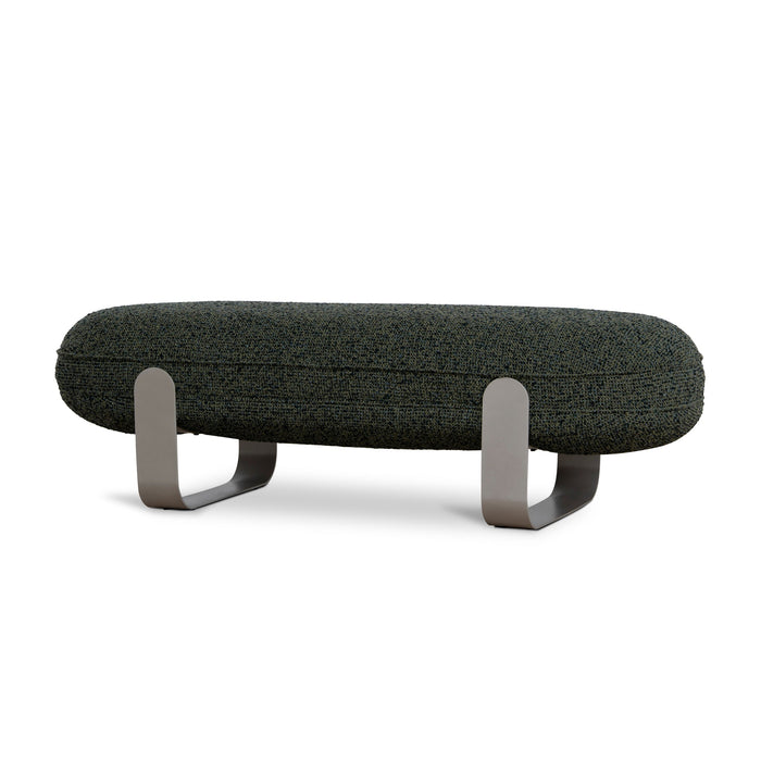 Callistia 1.5m Long Bench Seat - Duffle Green