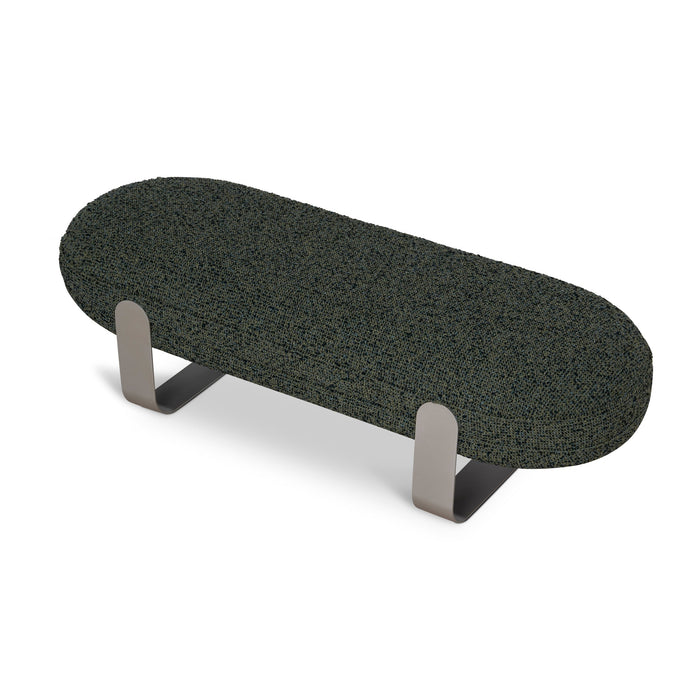 Callistia 1.5m Long Bench Seat - Duffle Green