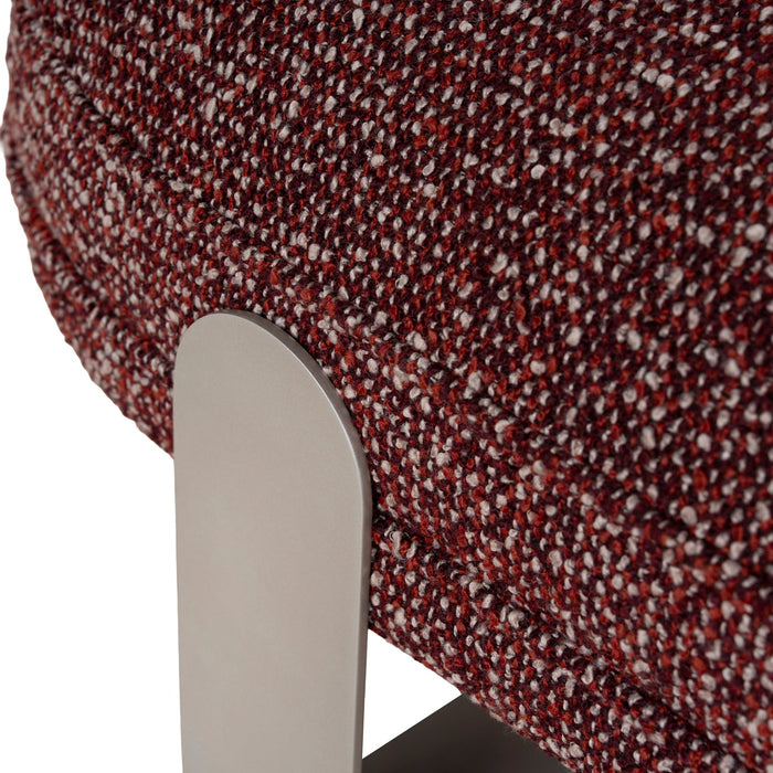 Callistia 1.5m Long Bench Seat - Autumn Red