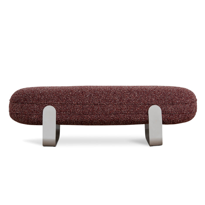 Callistia 1.5m Long Bench Seat - Autumn Red