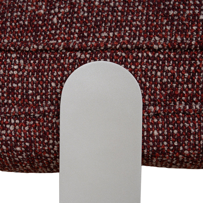 Callistia 1.5m Long Bench Seat - Autumn Red