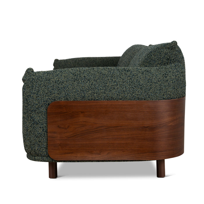 Prisha 3 Seater Sofa - Duffle Green